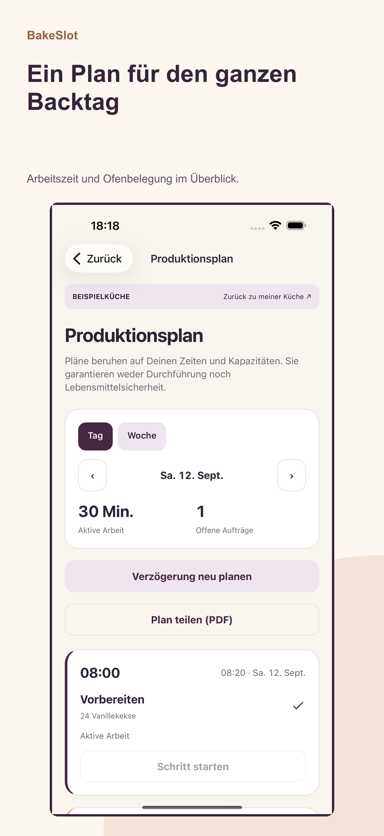 BakeSlot – iPhone Screenshot 3