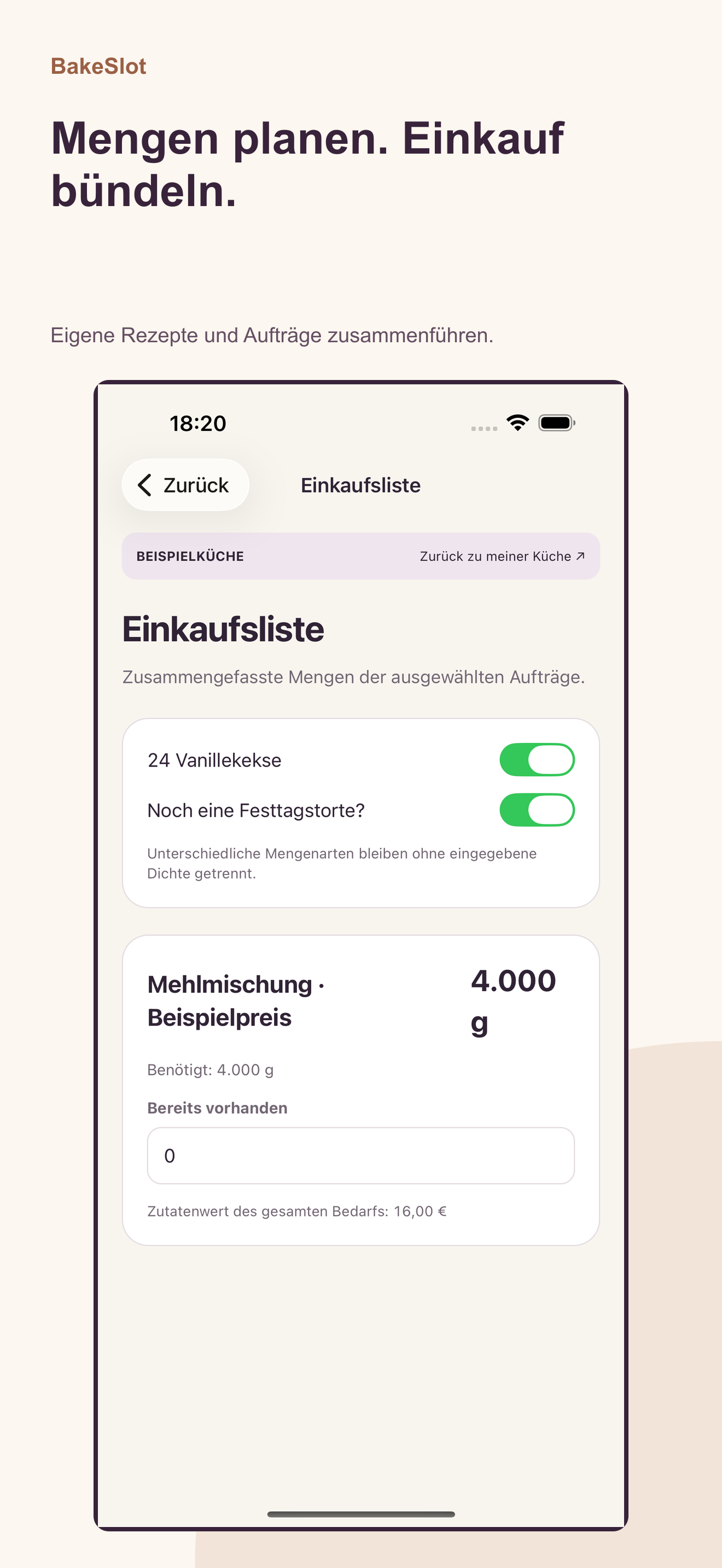 BakeSlot – iPhone Screenshot 5