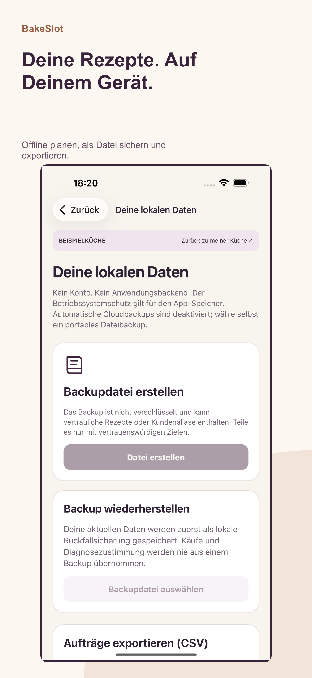 BakeSlot – iPhone Screenshot 6