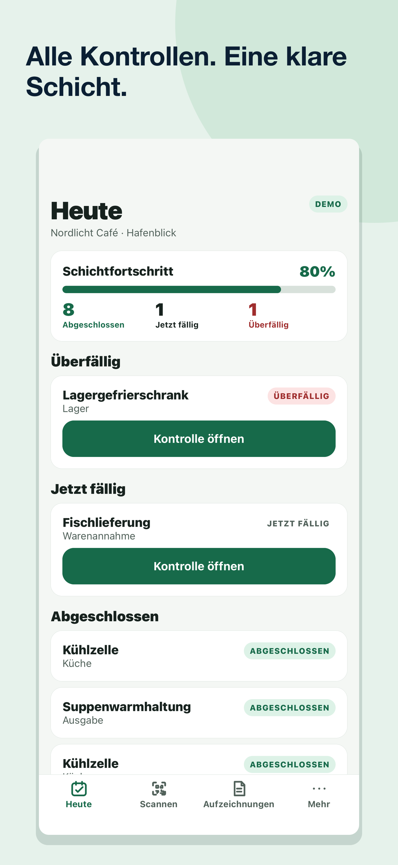HACCPulse – iPhone Screenshot 1