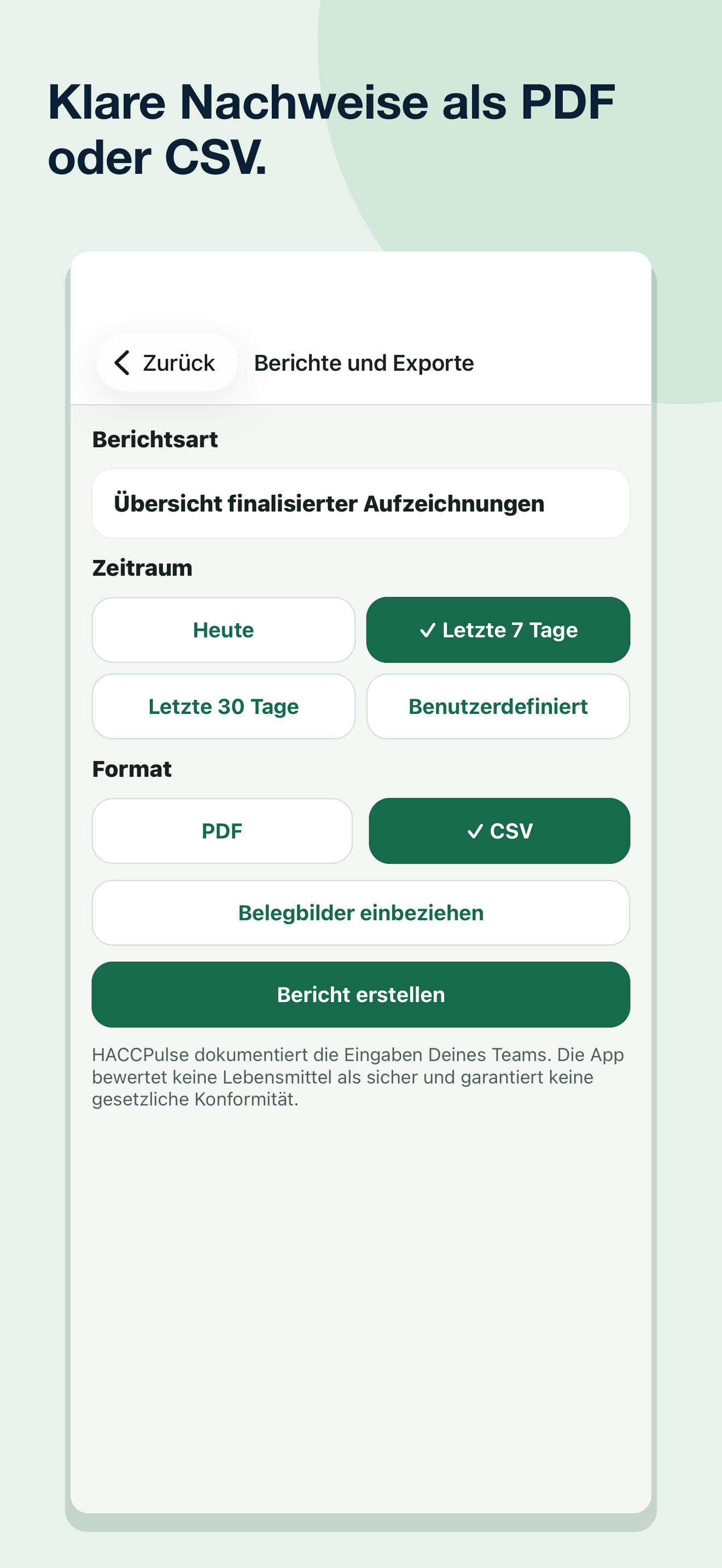 HACCPulse – iPhone Screenshot 7