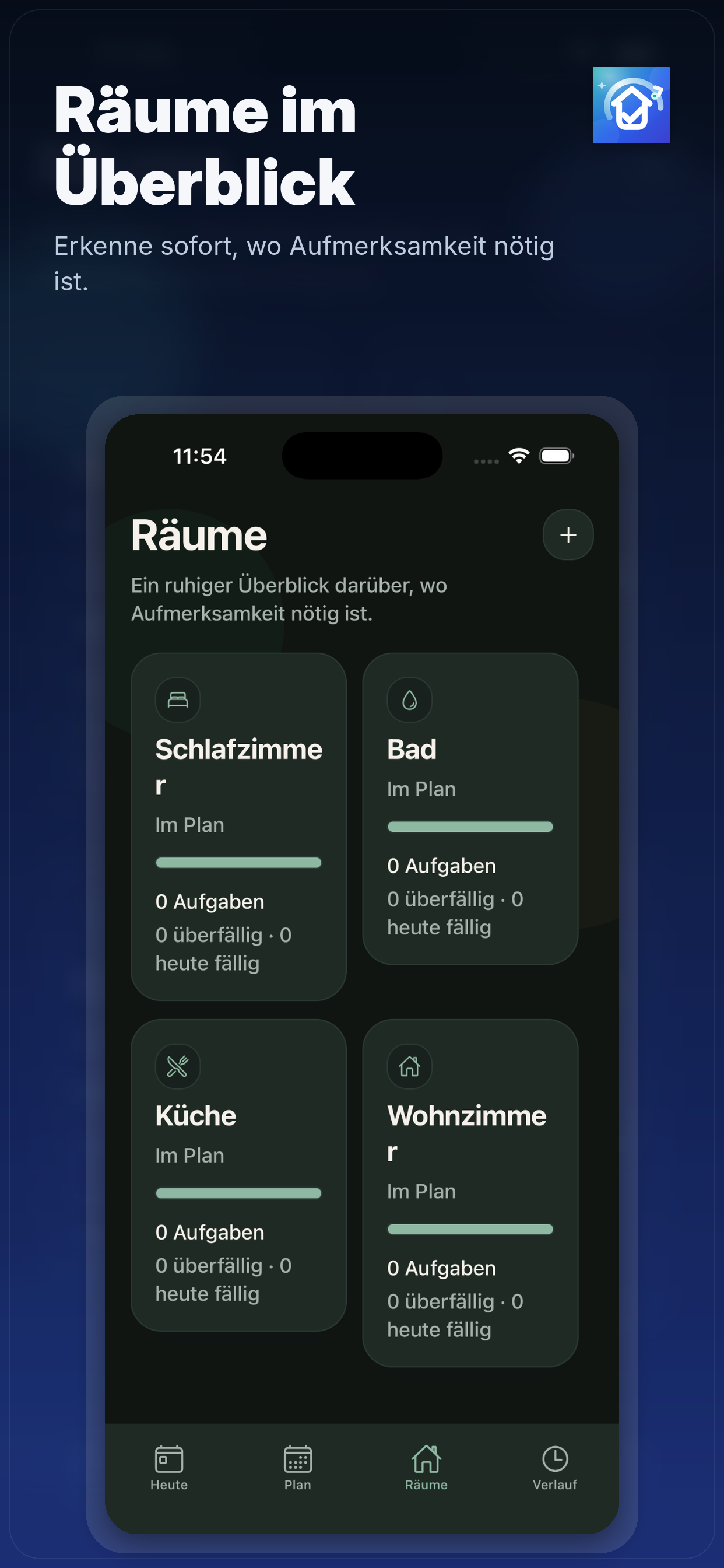 Household Reminder history and completed tasks