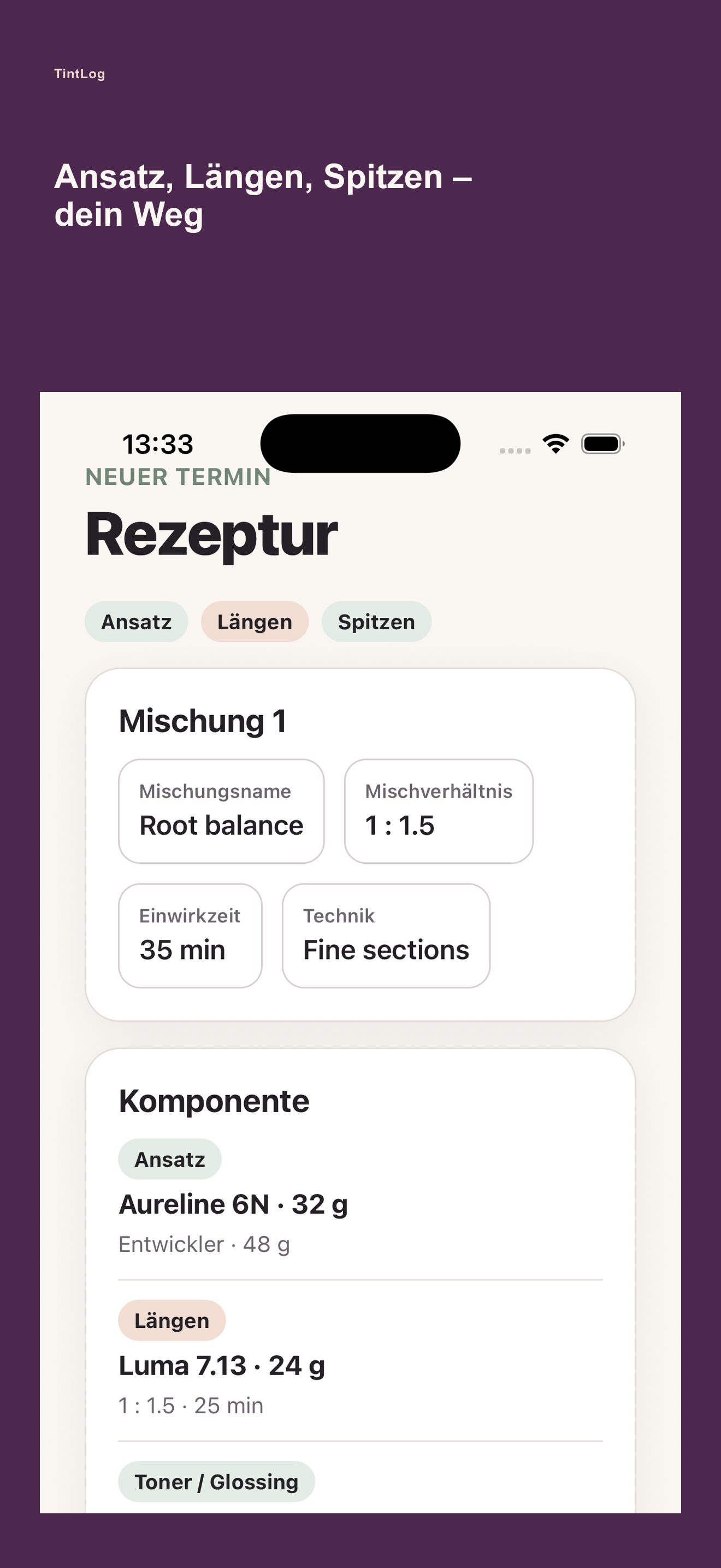 TintLog: Änderungen dokumentieren